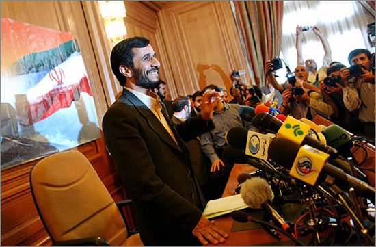 Mahmoud Ahmadinejad easily beat his opponent, former Iranian president Ali Akbar Hashemi Rafsanjani, with about 60 percent of the vote. It was a victory so unexpected that some were already calling it the second Iranian revolution. Ahmadinejad_jap.jpg