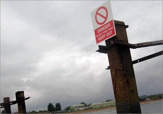 Foulness Island, an MOD weapons testing site Southend.jpg