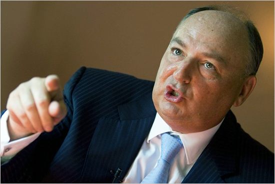 President of the European Jewish Council Moshe Kantor speaks during an interview ejc.jpg