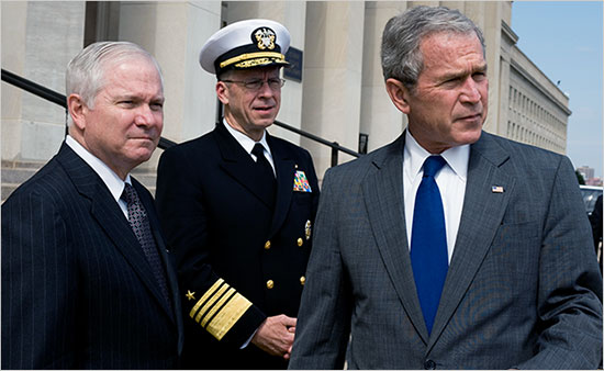 George W. Bush, Peter Gates and U.S. Navy Petty Officer 1st Class Chad J. McNeeley iran_550.jpg